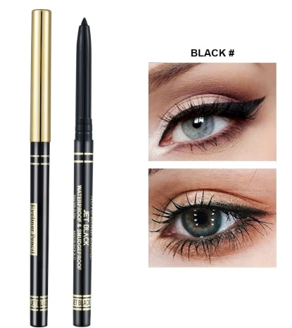 Dobshow® Crayon eyeliner lisse, pigmenté, résistant à l'eau et à l'huile