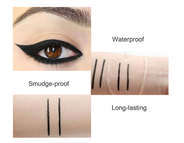 Dobshow® Crayon eyeliner lisse, pigmenté, résistant à l'eau et à l'huile
